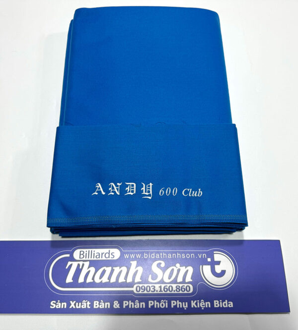 Vải Bàn Andy 600 Club - Xanh E