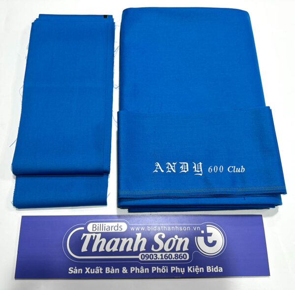 Vải Bàn Andy 600 Club - Xanh E