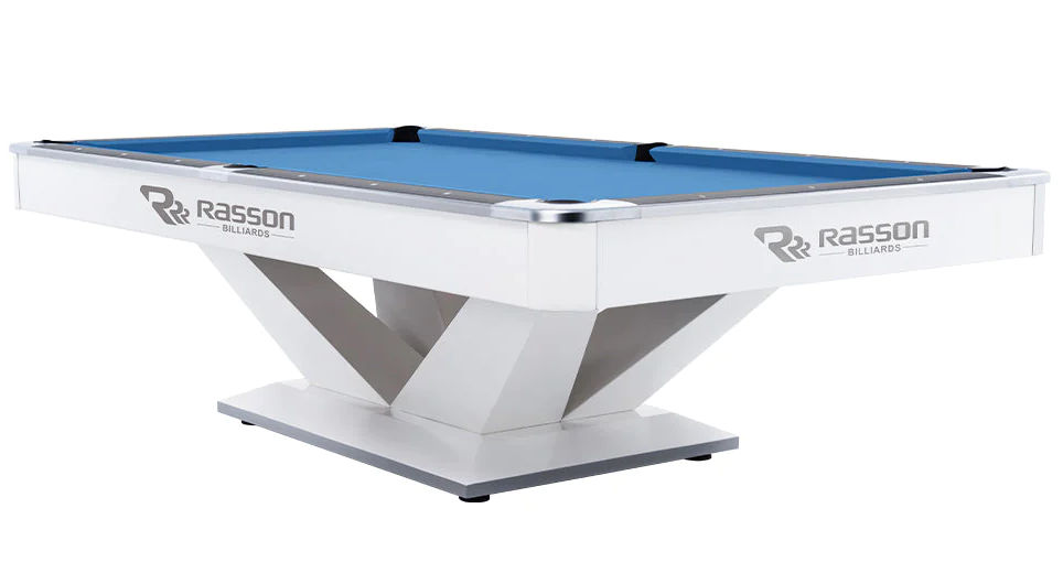 Rasson-victory-ii-white-pool-table