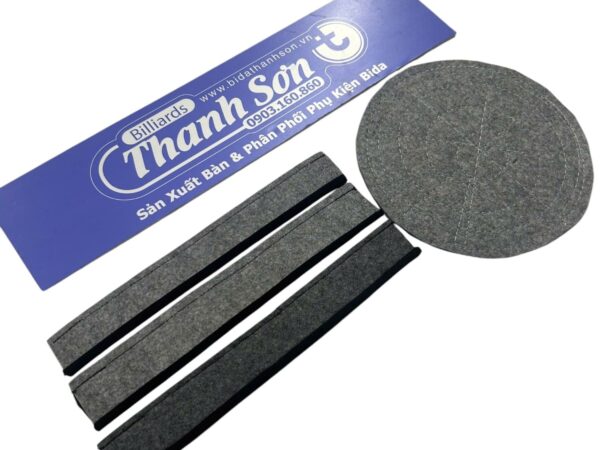 BỘ LÓT MÁY LAU BI 3 TRÁI - NỈ DÁN