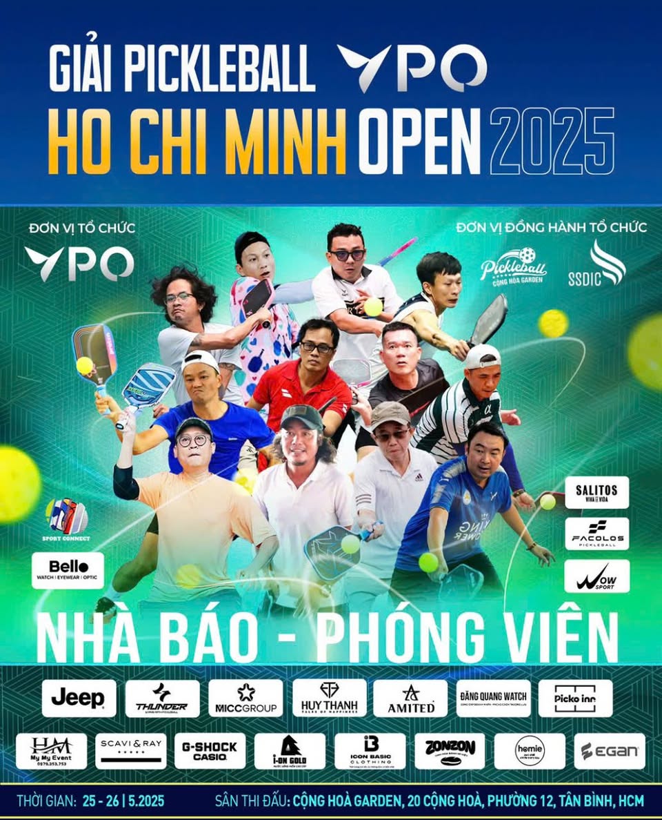 Giải Pickleball Hcm Open 2025