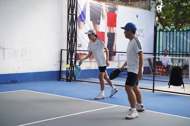 Chị Ngọc Bích Cùng Chồng Rất Hào Hứng Khi Tiếp Cận Bộ Môn Pickleball