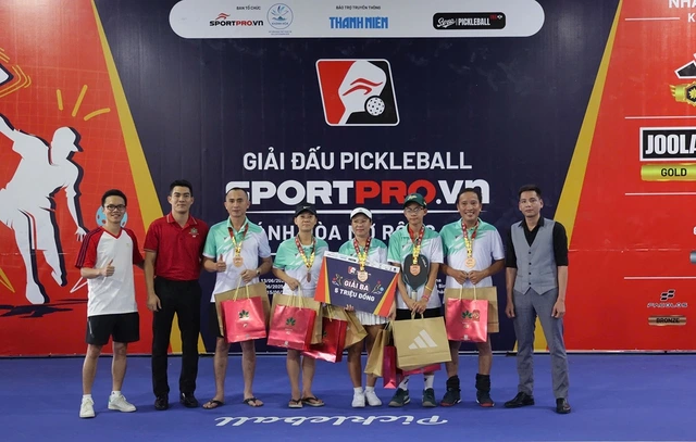 Giải Ba đồng Hạng được Trao Cho Clb Pickleball Hoàng Sa Và Clb Pickleball Gtb