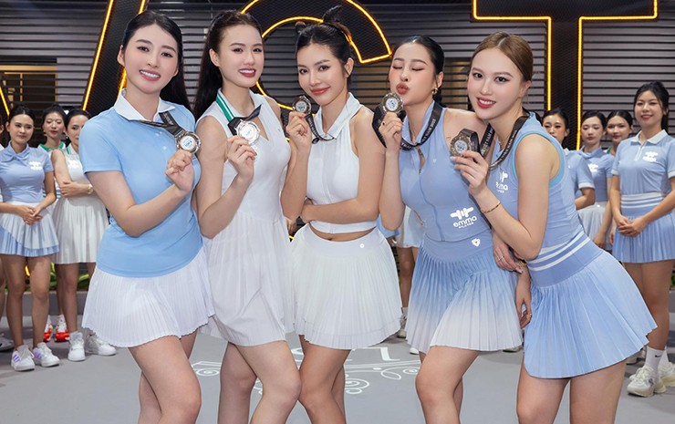 Hồng Vy Lọt Top 5 Người đẹp Thể Thao Tại Hoa Hậu Trái Đất Việt Nam 2025
