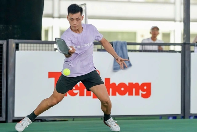 Trương Vinh Hiển Thống Trị Nội Dung đơn Lẫn đôi Chuyên Nghiệp Giải Pickleball Việt Nam 2025