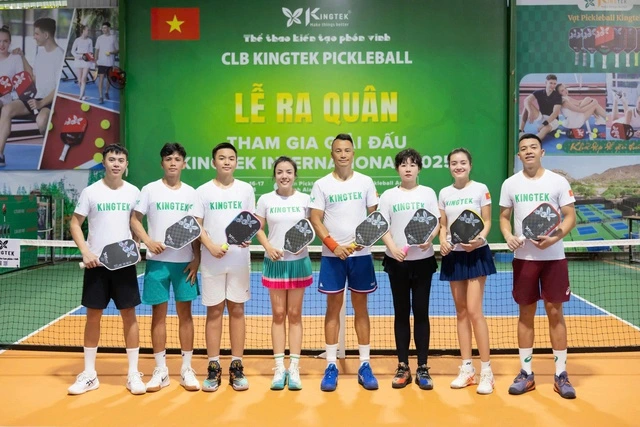 Clb Kingtek Pickleball Ra Quân Tập Luyện Chuẩn Bị Tranh Tài Giải Pickleball Quốc Tế Kingtek 2025 Tại Malaysia