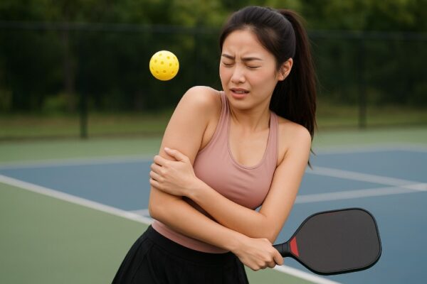 Những Nữ VĐv Mới Gia Nhập Pickleball Thường Không Có đủ Phản Xạ để Né Những Tình Huống Banger. Ảnh Minh Hoạ