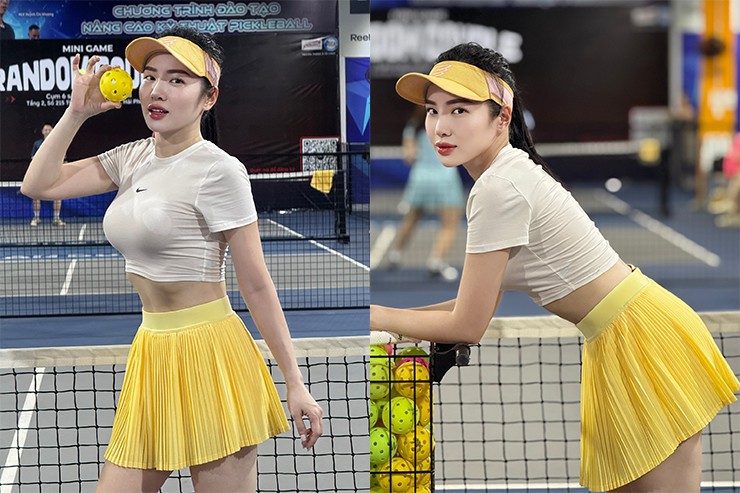“nữ Thần” Loan Barbie Khoe đường Cong Trên Sân Pickleball, Jolie Lam Vô địch Ppa Tour 2