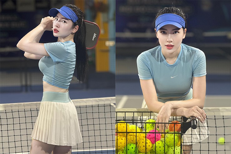 “nữ Thần” Loan Barbie Khoe đường Cong Trên Sân Pickleball, Jolie Lam Vô địch Ppa Tour