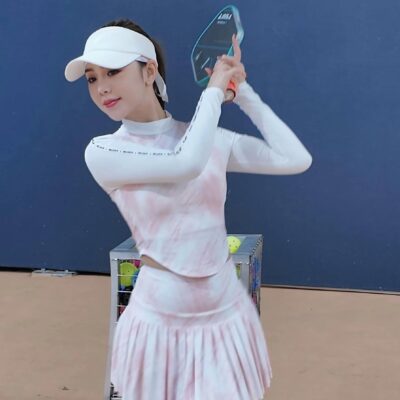 Quỳnh Kool Chăm Tập Pickleball