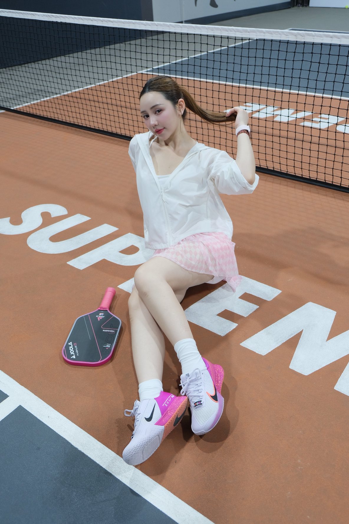 Quỳnh Kool Chăm Tập Pickleball 5