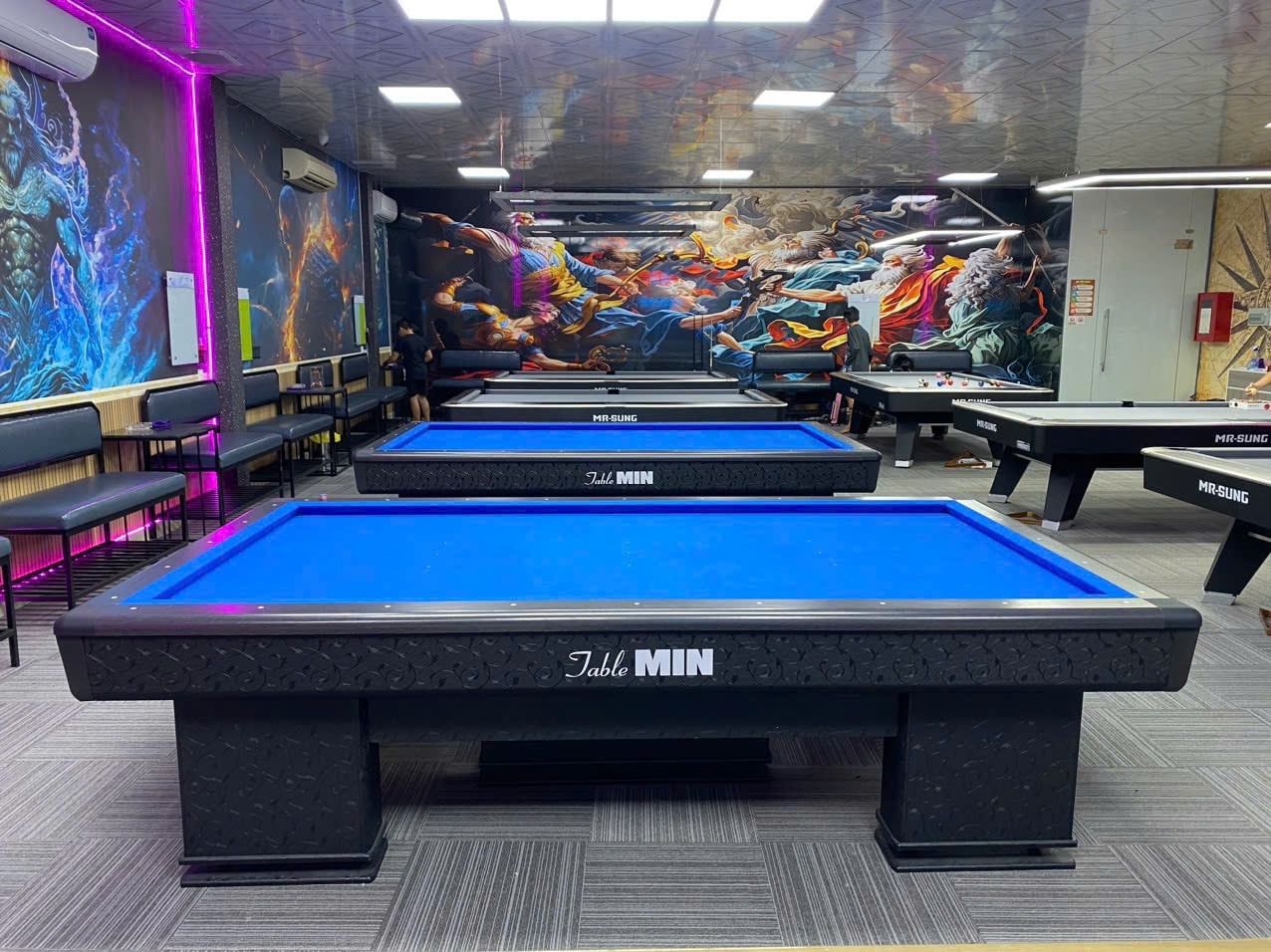setup quán bida