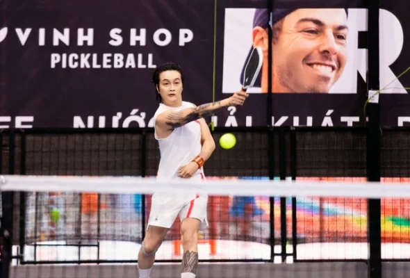 Ca Sĩ Titi Xuất Sắc Vô địch Nội Dung Kol, Nghệ Sĩ Giải Vinhshop Pickleball Mở Rộng 2025