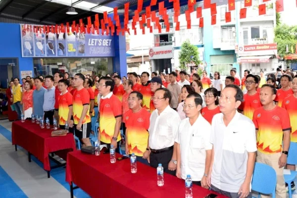 Khai Mạc Giải Pickleball Tại Cụm Thi đua Số 1 - Tand Tp.hcm Mở Rộng Năm 2025