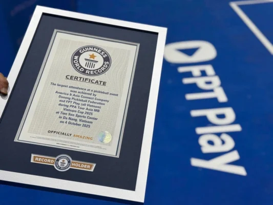 Chứng Nhận Kỷ Lục Guinness Của Giải