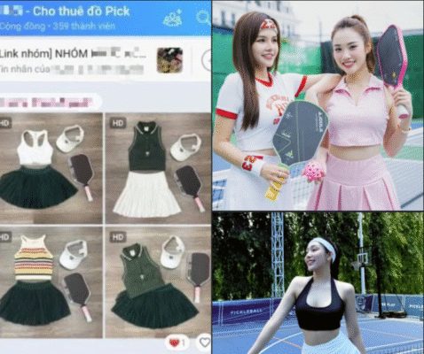 Nhiều Người đang Khấm Khá Nhờ Công Việc Cho Thuê đồ Thi đấu Pickleball