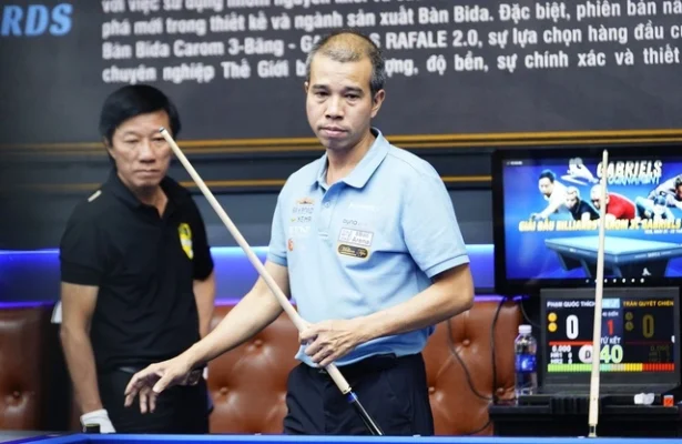 Trần Quyết Chiến Vẫn đang Tìm Kiếm Chức Vô địch World Cup Billiards đầu Tiên Trong Năm 2025