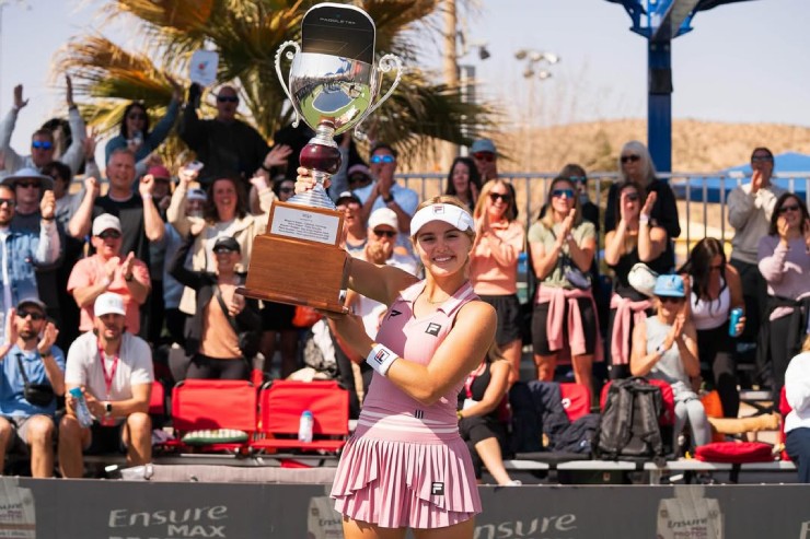 Anna Vừa Giành 3 Danh Hiệu Ở Giải Pickleball Vô địch Thế Giới Diễn Ra Trên Sân Nhà