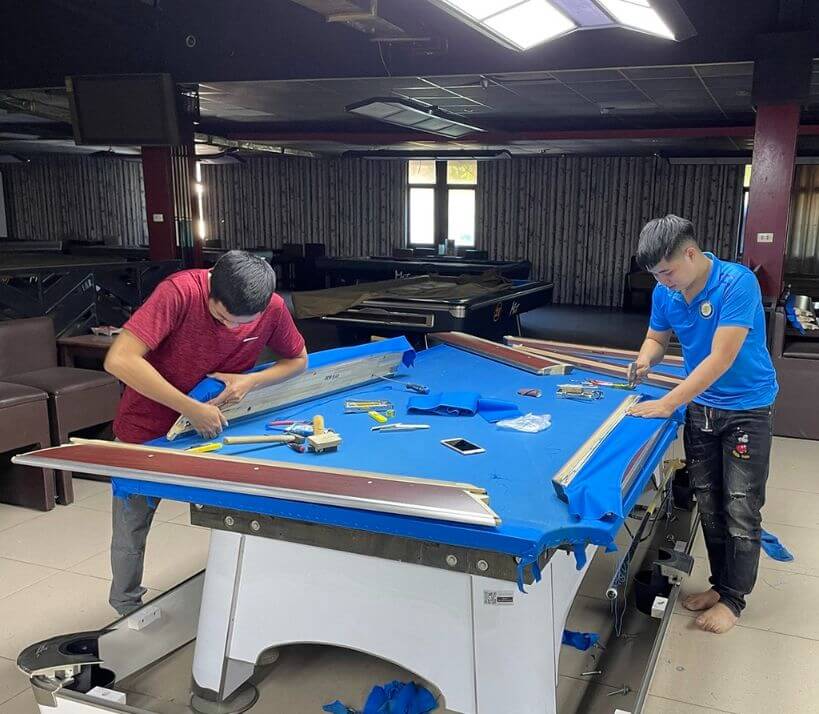 Vải bàn bida