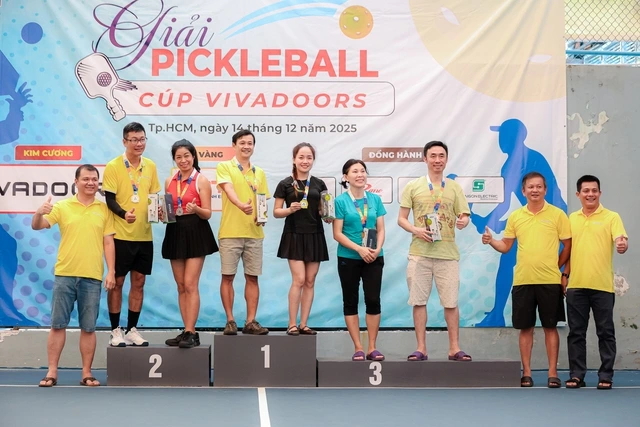 Điều Thú Vị Là Qua Giải đấu Hôm Nay, Ban Tổ Chức Phát Hiện Nhiều VĐv Chơi Pickleball Ở Trình độ Cao