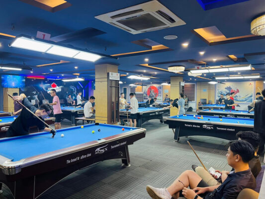 mẫu quán bida đẹp