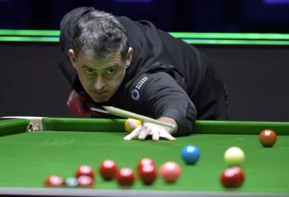 Cơ Thủ Anh Ronnie O'sullivan Thi đấu Với Xiao Guodong (trung Quốc) Ở Vòng Hai Giải Snooker World Grand Prix 2026 Tại Hong Kong