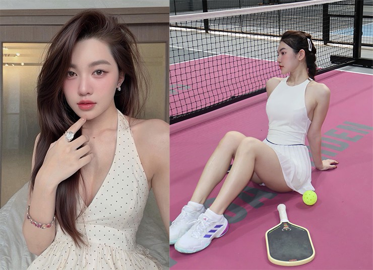 Hot girl Kim “vén váy” giành ngôi á quân, Kiều Trinh tốn 100 triệu đồng cho pickleball 2 Kiều Trinh đầu Tư Hơn 100 Triệu đồng Cho Pickleball
