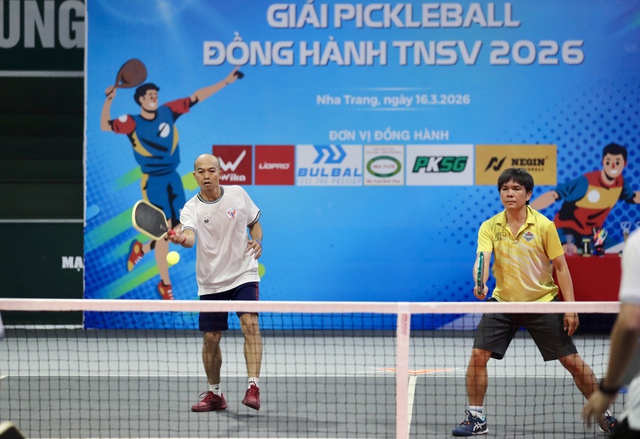 Giải pickleball thắt chặt tình cảm giữa những người cống hiến cho giải TNSV THACO cup 2026 3 Trần Thanh Tùng - Đoàn Minh Đạt (sở Vh-tt-dl Tỉnh Khánh Hòa) Vô địch Nhờ Lối Tấn Công Mạnh Mẽ