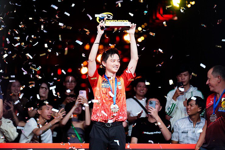 Cũng Trong Năm 2025, Ko Ping Chung Vô địch Thế Giới Nội Dung 10 Bi, Giải đấu được Tổ Chức Ở Việt Nam