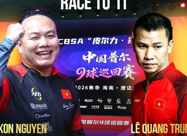 Hai Cơ Thủ Nguyễn Anh Tuấn Và Lê Quang Trung. Ảnh- Peri Team Vietnam