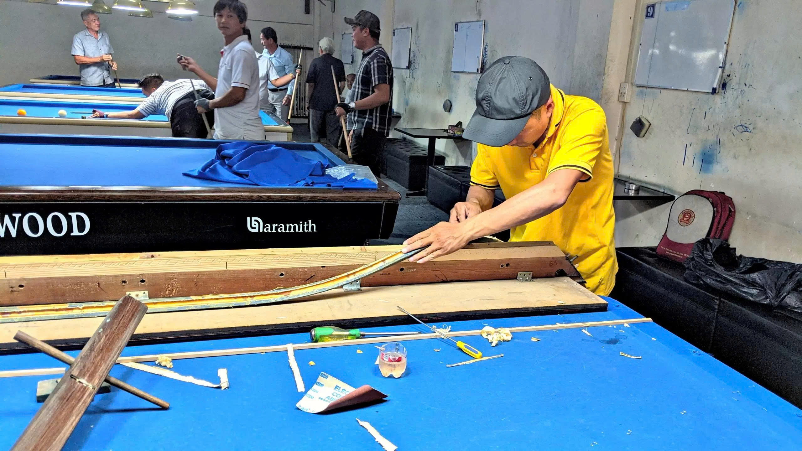 Cách căn chỉnh bàn bida chuẩn