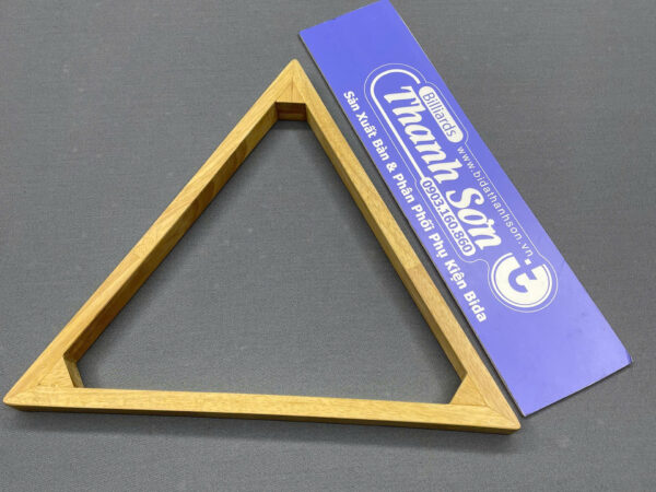 Khung tam Giác Gỗ xếp Bi - 15 Bi