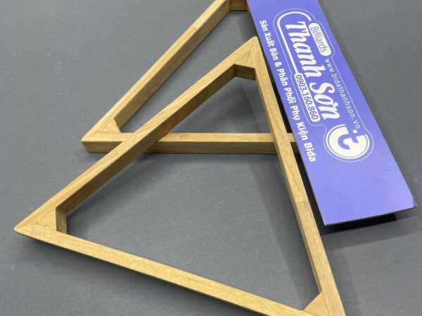 Khung tam Giác Gỗ xếp Bi - 15 Bi