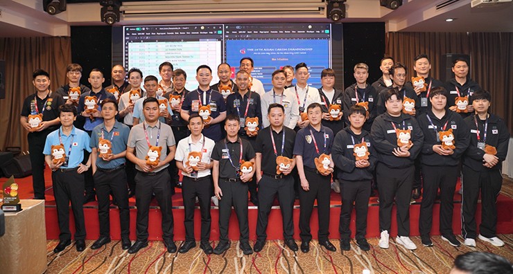 Các Hảo Thủ Hàng đầu Châu Lục Tranh Tài Ở Nội Dung Carom 3 Băng