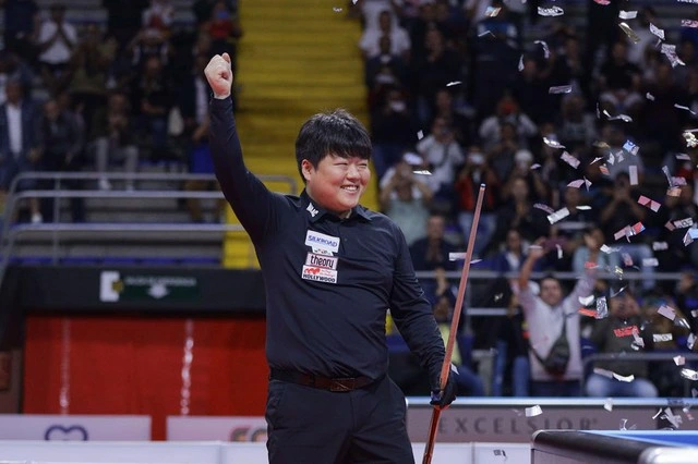 Cho Myung-woo đang Sở Hữu Phong độ Cao. Thần đồng Hàn Quốc Vừa Giành Chức Vô địch World Cup Billiards Tại Bogota - Colombia