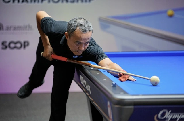 Phạm Cảnh Phúc Vô địch Châu Á Nội Dung Carom 1 Băng