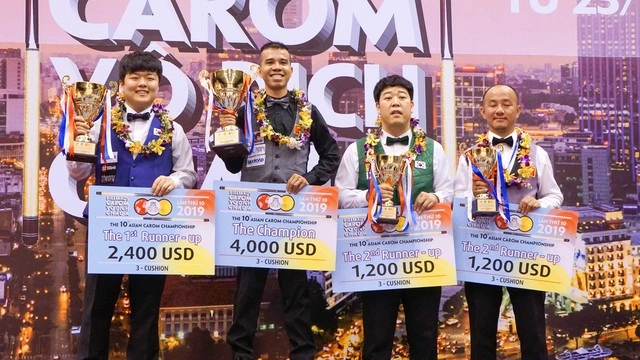 Trần Quyết Chiến Từng đánh Bại Cho Myung-woo (bìa Trái) Ở Trận Chung Kết Châu Á Năm 2019