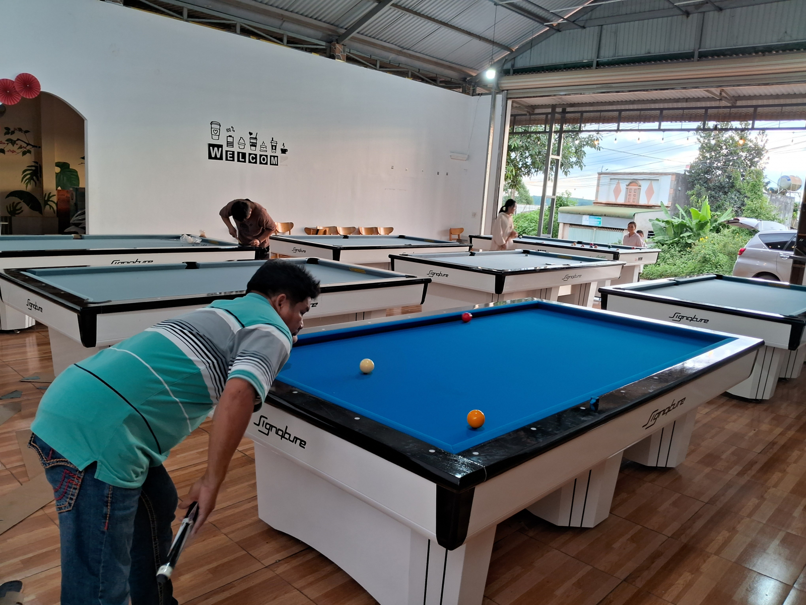 Lỗi thường gặp ở bàn bida
