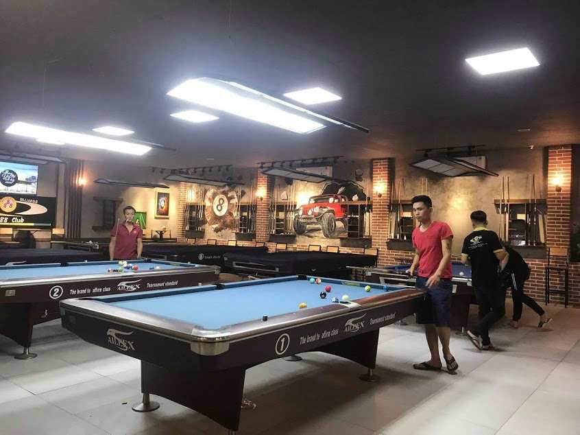Lỗi thường gặp ở bàn bida