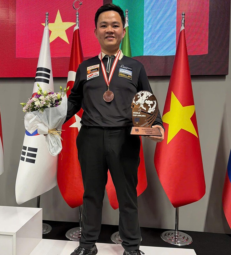 Bao Phương Vinh Giành Hạng Ba Chung Cuộc