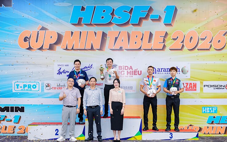 Cao Văn Hào Và Nguyễn Bích Trâm Lần Lượt Vô địch Pool Nam Và Carom 3 Băng Nữ