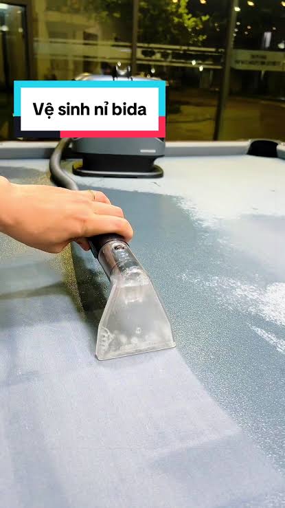 Vệ sinh nỉ bàn bida