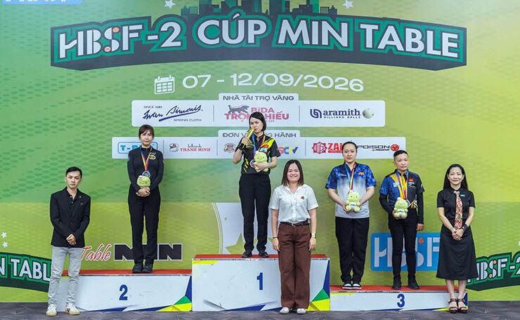 Bùi Xuân Vàng Là Nhà Vô địch Pool Nữ