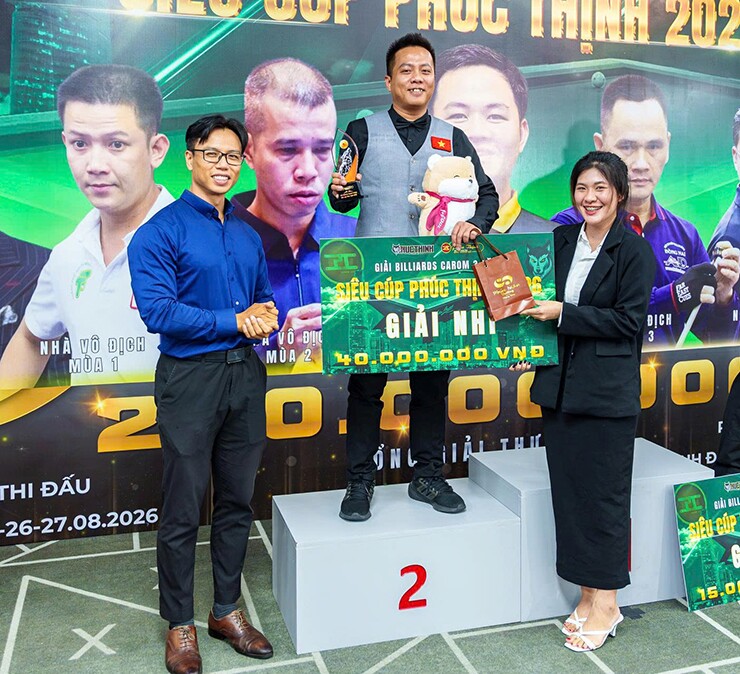 Nguyễn Chí Long Giành Ngôi Á Quân