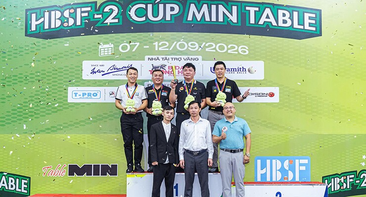Nguyễn Hoàng Minh Tài Vô địch Pool Nam