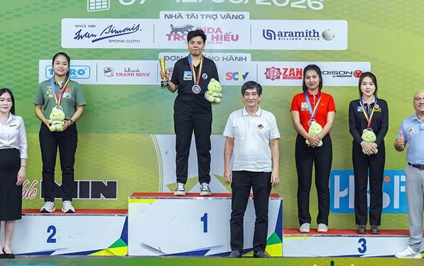 Nguyễn Thị Bích Trâm Vô địch Carom 3 Băng Nữ, Chạy đà Hoàn Hảo Cho World Championship